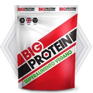 Suplemento deportivo Big Protein de guisantes y soja