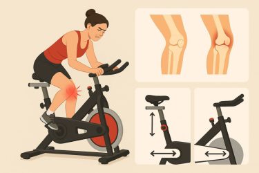 Dolor de rodilla al hacer ciclismo indoor: causas comunes y ajustes de sillín/manillar paso a paso Dolor de rodilla al hacer ciclismo indoor: causas comunes y ajustes de sillín/manillar paso a paso